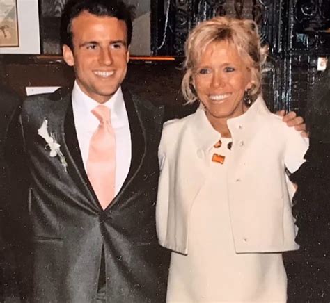 brigitte macron jeune|emmanuel macron and wife young.